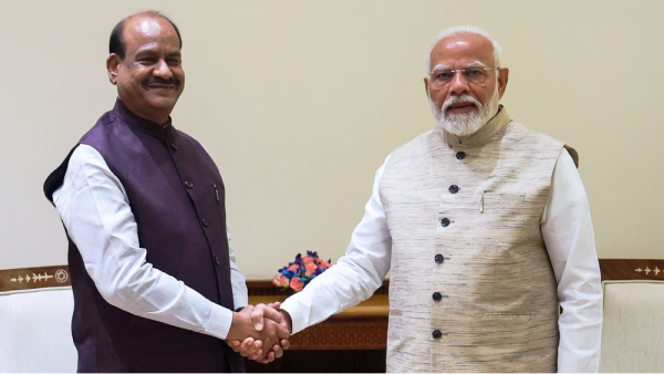 narendra modi om birla narendra modi om birla