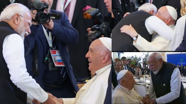 narendra modi pope pope francis g7 summit italy 7