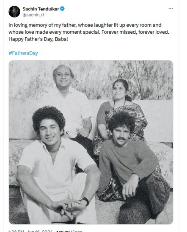 mk stalin nayanthara sachin tendulkar fathers day