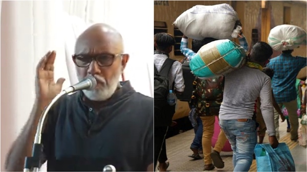 Actor Sathyaraj northern state workers Dravidian