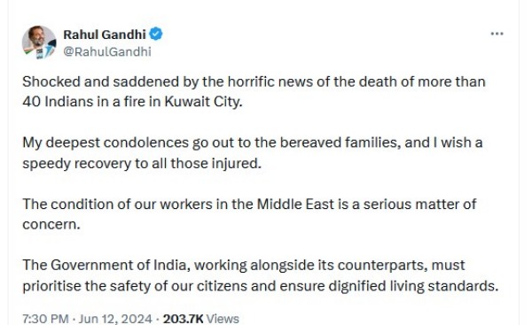 Kuwait Fire Accident