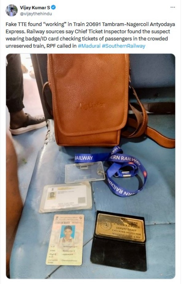 Madurai Railway Crime