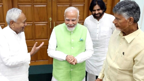 narendra modi nitish kumar nda nda meeting lok sabha election 2024