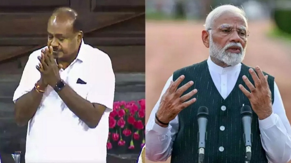 Narendra Modi Kumaraswamy karnataka bangalore bjp oath ceremony NDA cabinet ministers