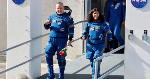 space science earth sunita williams bacteria