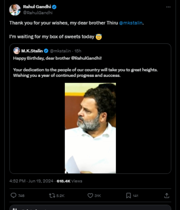Rahul Gandhi MK Stalin Rahul Gandhi MK Stalin