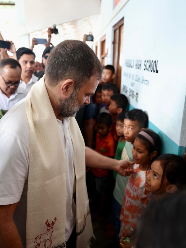 Rahul gandhi Manipur congress