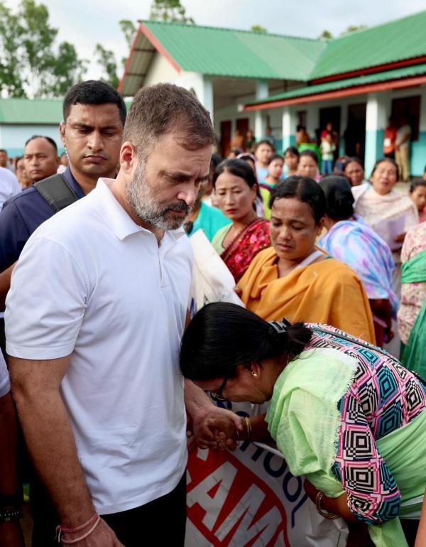 Rahul gandhi Manipur congress