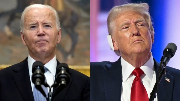 US Presidential Election 2024 Joe Biden Donald Trump