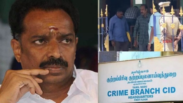 mr vijayabaskar karur land scam