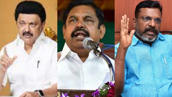 MK Stalin Tamilaga vetri kazhagam Seeman Edappadi Palaniswami