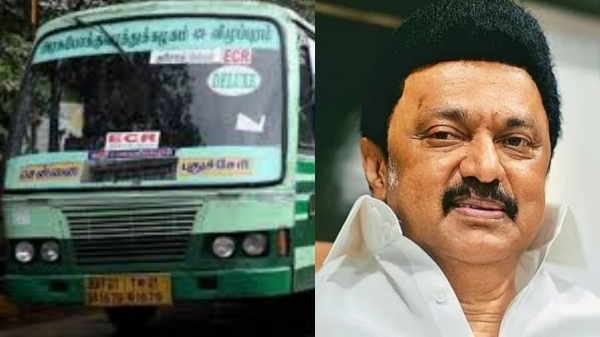 Stalin Government Bus Tamil Nadu Transport Department TN Government