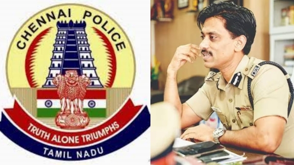 Armstrong Chennai Police Commissioner