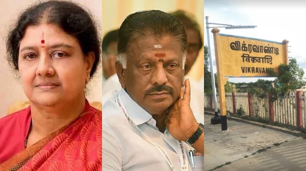 vikravandi by election 2024 sasikala O Panneer Selvam 2024