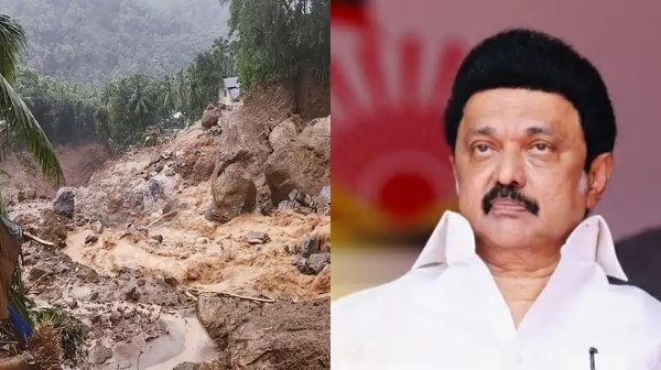 Wayanad Landslide mk stalin