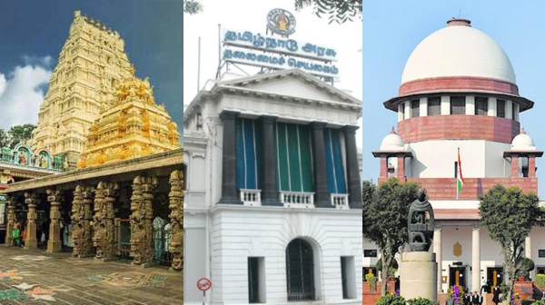 Temples Tamil nadu supreme court Temples Tamil nadu supreme court