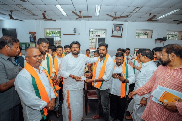 BJP Aam aadmi party Annamalai