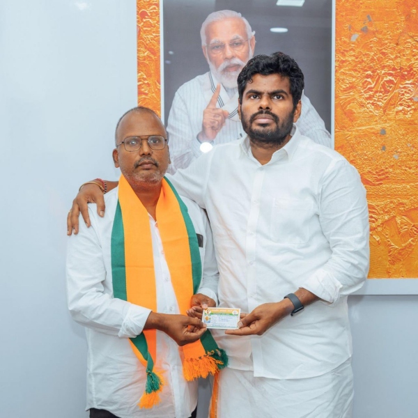 BJP Aam aadmi party Annamalai