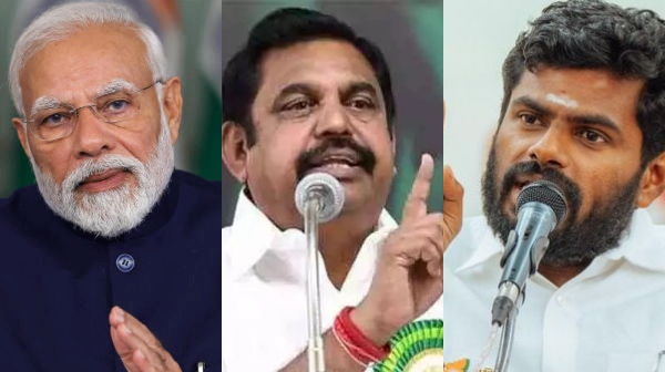 Edappadi Palaniswami Annamalai Sasikala Edappadi Palaniswami Annamalai Sasikala