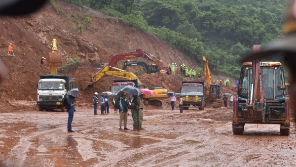 karnataka landslide rain