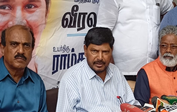 Chennai Ramdas Athawale armstrong police Chennai Ramdas Athawale armstrong police