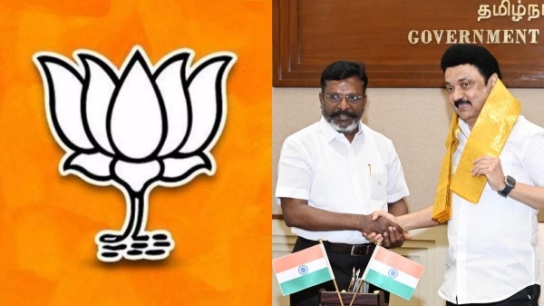 BJP armstrong thirumavalavan