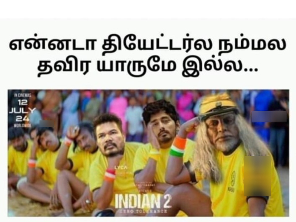 indian 2 kamal director shankar memes 2