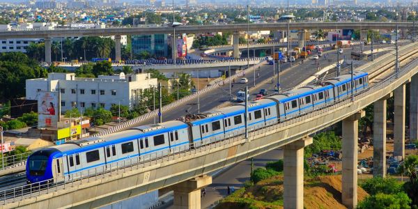 Metro Rail Railway Chennai