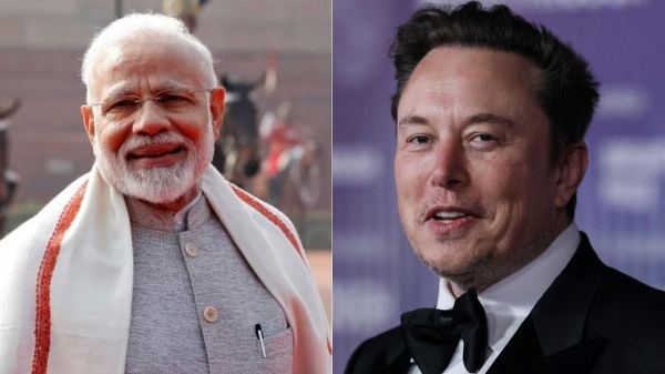 Elon Musk Narendra Modi X
