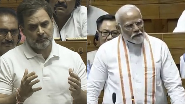 Narendra Modi Rahul gandhi parliament
