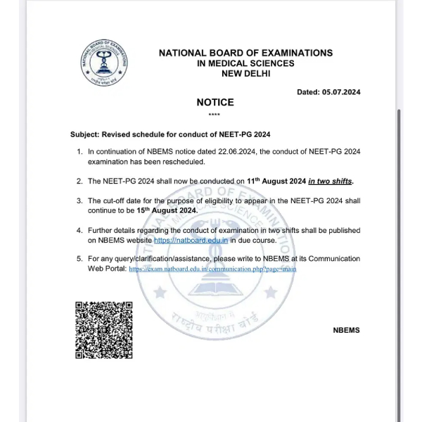 neet neet pg exam National Testing Agency