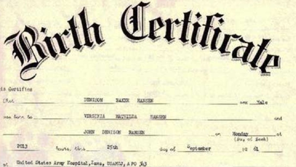 Birth Certificate