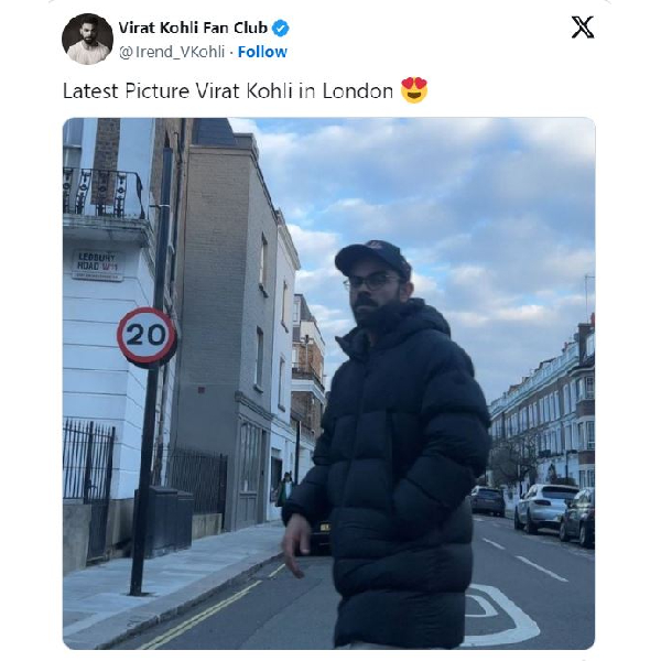 Virat Kohli London