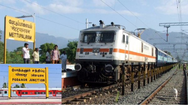 Coimbatore train Mettupalayam
