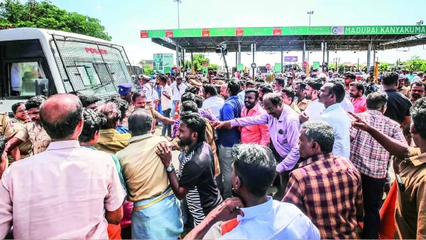 thirumangalam toll plaza