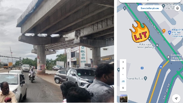 Theni railway flyover
