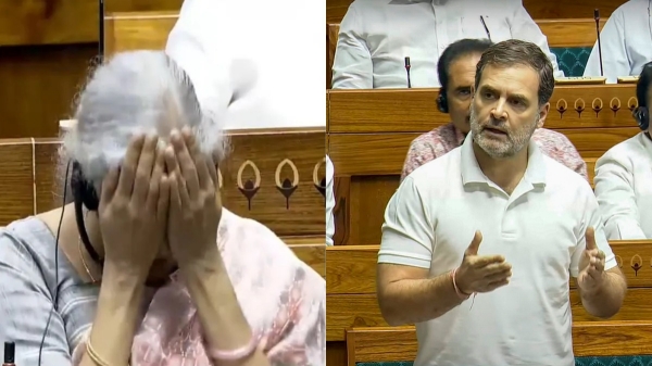 budget 2024 rahul gandhi Nirmala Sitharaman