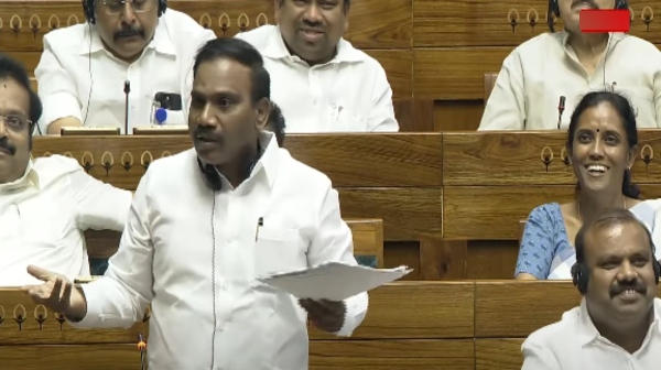 A raja parliament lok sabha