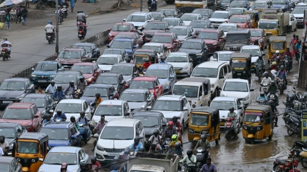 traffic chennai
