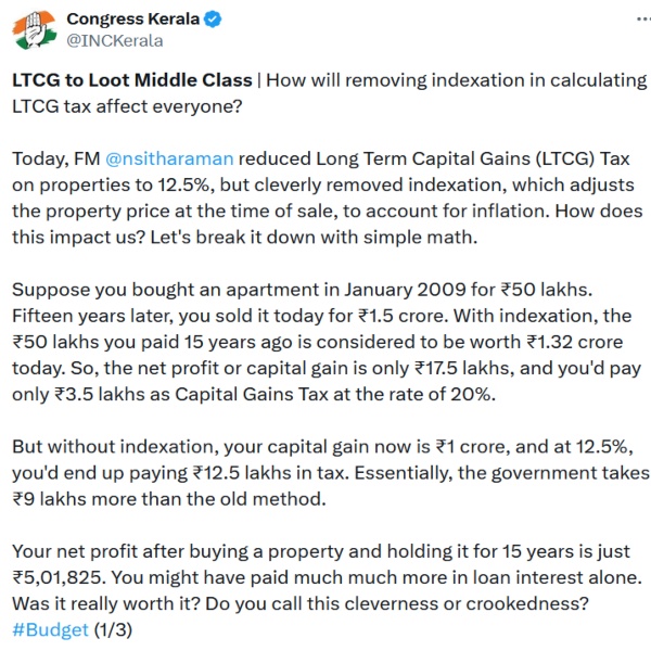 Budget 2024 tax nirmala sitharaman