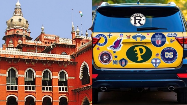 chennai highcourt number plates tamil nadu