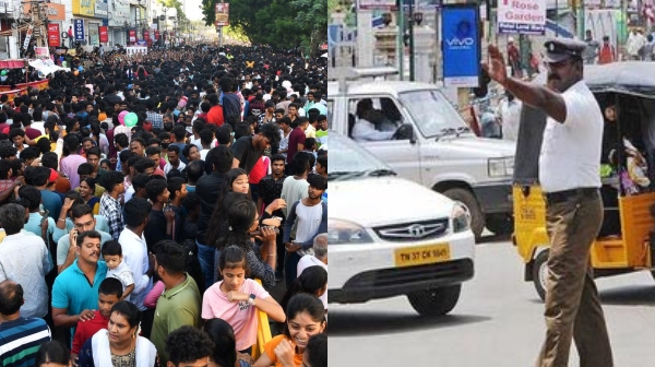 Chennai Traffic Happy street