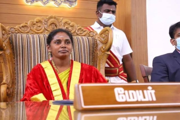 Coimbatore mayor dmk
