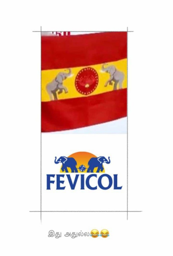 vijay tvk flag memes