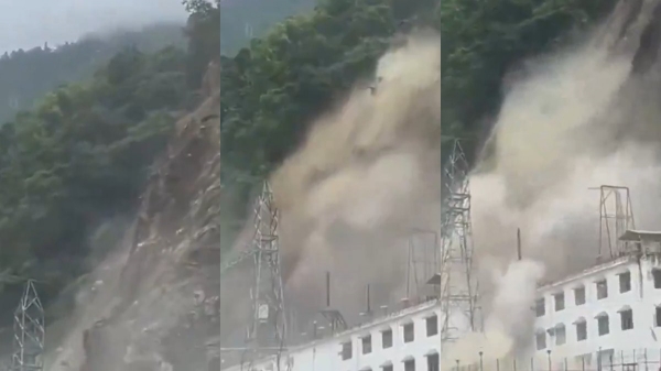 weather Sikkim landslide