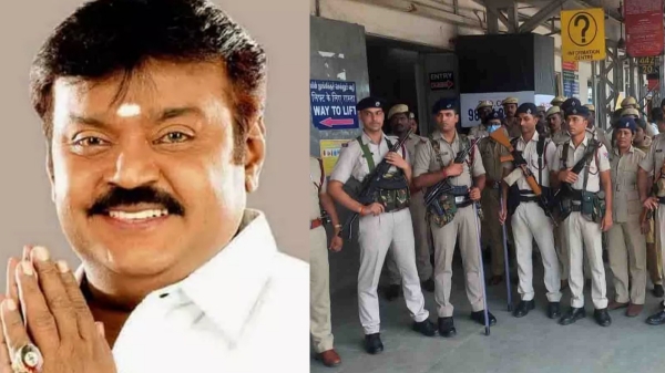 vijayakanth tamilisai soundararajan police