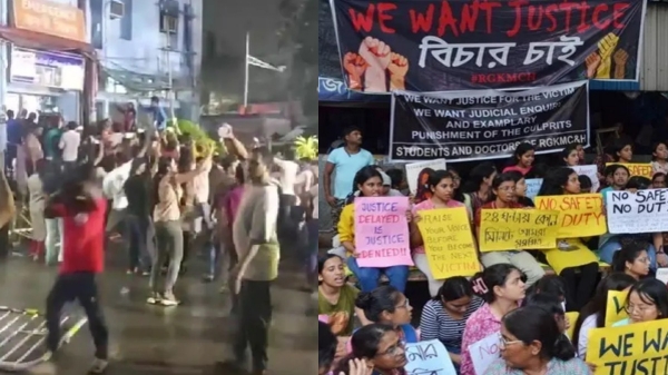 kolkata woman doctor protest kolkata woman doctor protest