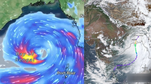 Bay of bengal Weather Rain