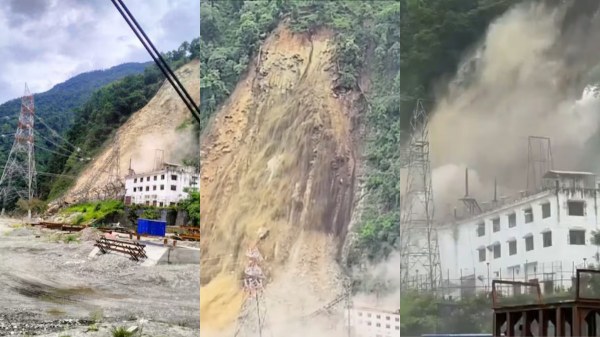 weather Sikkim landslide