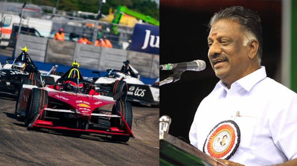 O Panneerselvam mk stalin Formula 4 4